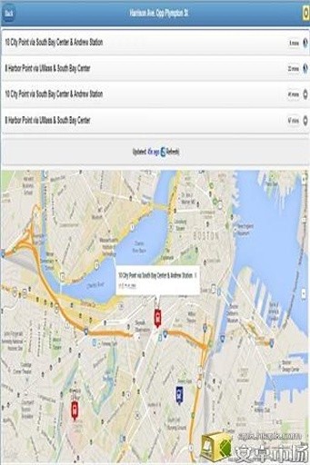 MBTA Bus Tracker截图2