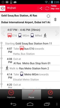 Wojhati Journey Planner截图