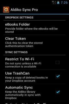 Aldiko Sync截图