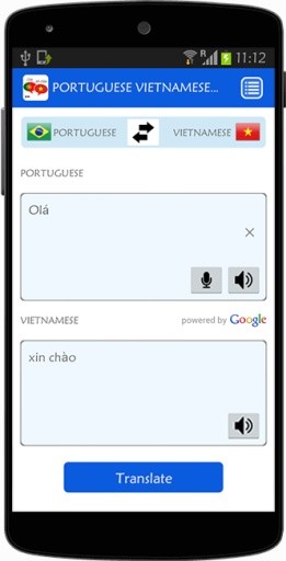 Portuguese Vietnamese截图3