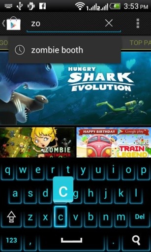 Fancy Neon Keyboard截图3