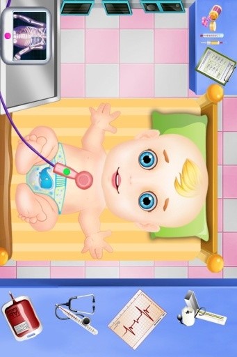 婴儿出生清洗游戏截图4