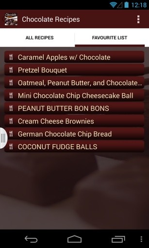 巧克力食谱 Chocolate Recipes截图3