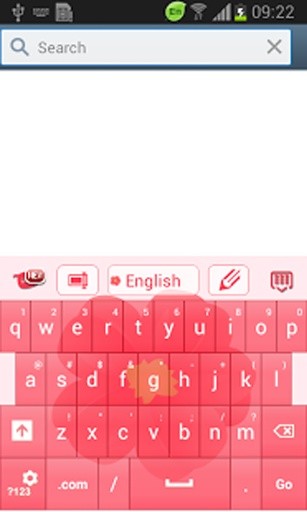 Keyboard Flower Theme Free截图2