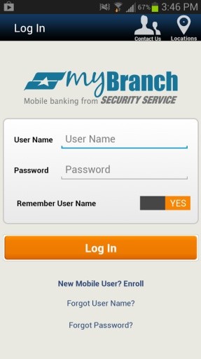 Security Service myBranch App截图6