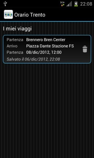 Timetable Trento Free截图4