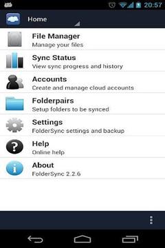 FolderSync Lite截图