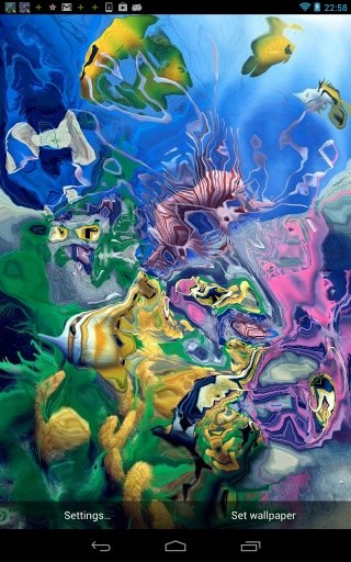 Aquarium 3D LWP截图1