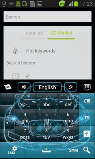 霓虹蓝汽车GO输入法截图10