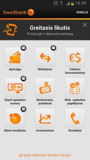Swedbank Lietuva截图1