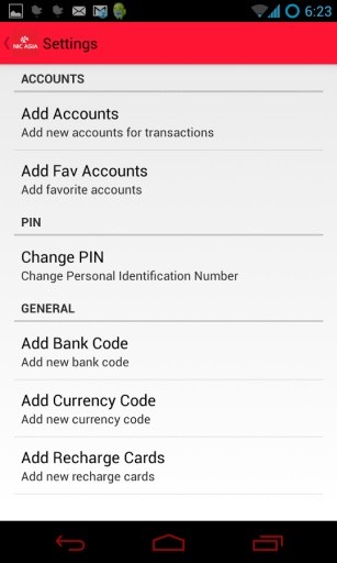 NIC Asia Mobile Banking截图6