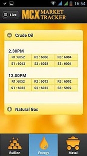 MCX Market Tracker截图3