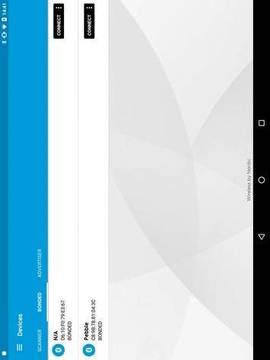 nRF Master Control Panel (BLE)截图