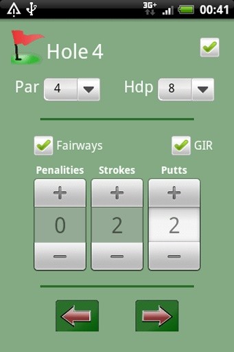 高尔夫记分卡 Golf ScoreCard Free截图10