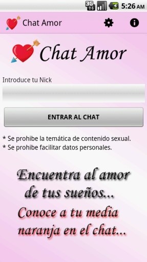 Chat Amor - Encuentra Pareja截图2