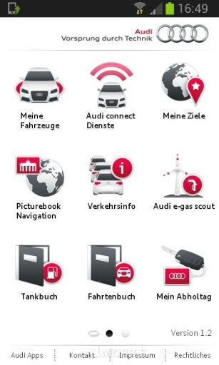 myAudi mobile assistant截图1