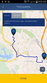 ComfortDelGro Taxi Booking App截图2