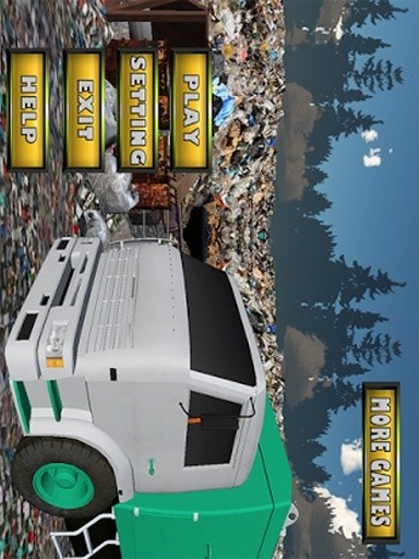 垃圾车3D游戏截图2
