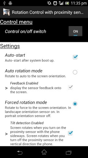 Rotation with proximity sensor截图5