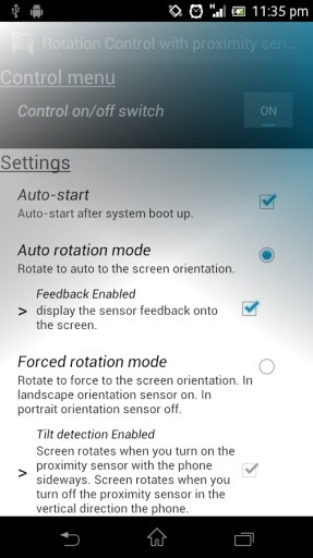 Rotation with proximity sensor截图6