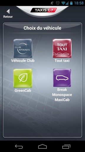 TAXIS G7 Abonn&eacute;s截图4