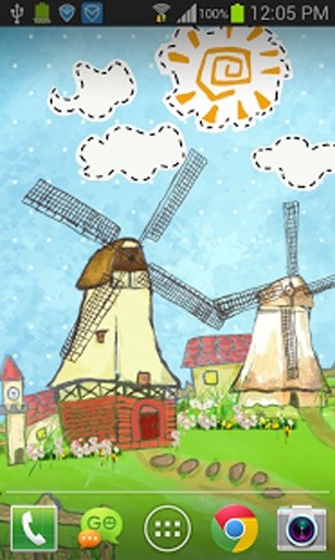 Cartoon Windmill LW FREE截图1