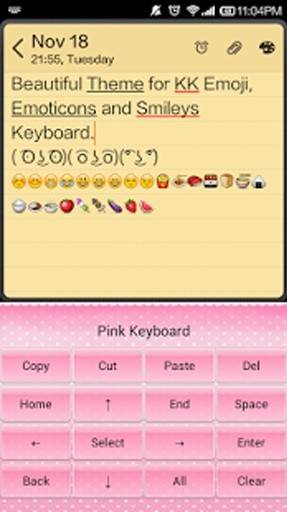 Pink Keyboard截图2