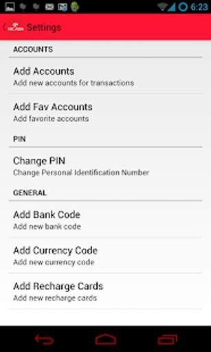 NIC Asia Mobile Banking截图2