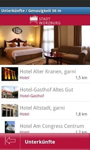 W&uuml;rzburg - mobile travel guide截图4