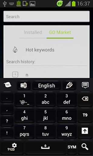 Black Style Keyboard截图6