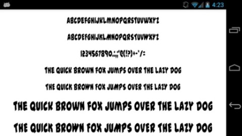 Free Fonts 50 Pack 23截图2