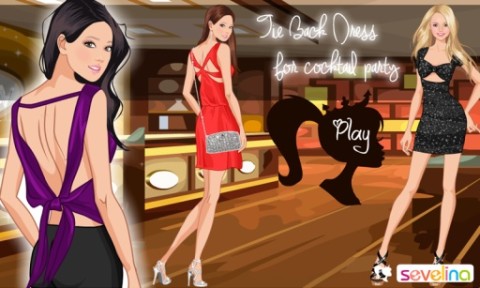 ❤ Tie back dress up game ❤截图4