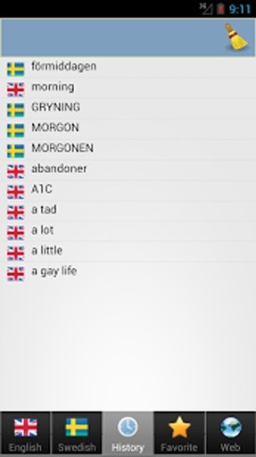 Swedish best dict截图7