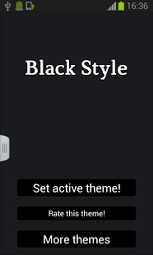 Black Style Keyboard截图1