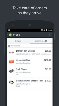 Shopify Mobile截图