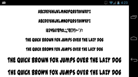 Free Fonts 50 Pack 23截图4