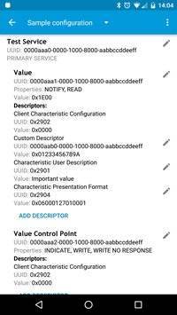 nRF Master Control Panel (BLE)截图5