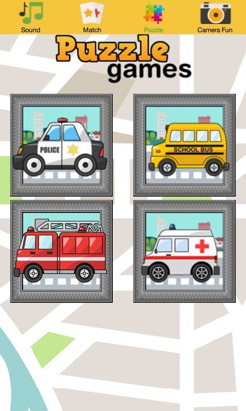 Kids City Traffic Vehicles截图2