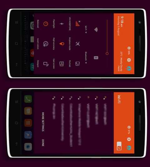 CM12/12.1 Ubuntu Dark截图1