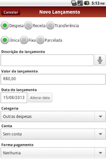 Meu Dinheiro Mobile截图3