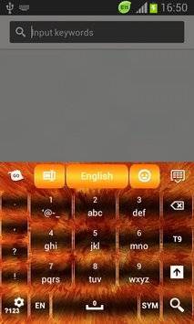 GO Keyboard Fire Theme截图7