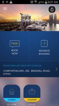 ComfortDelGro Taxi Booking App截图1