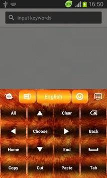 GO Keyboard Fire Theme截图6