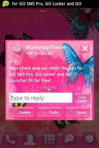 GO SMS Pro Theme Pi…截图2