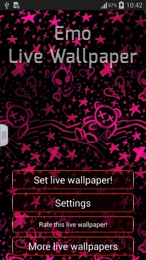 Emo Live Wallpaper截图3