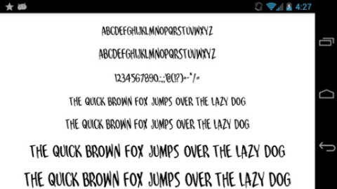 Free Fonts 50 Pack 25截图1