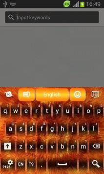 GO Keyboard Fire Theme截图1