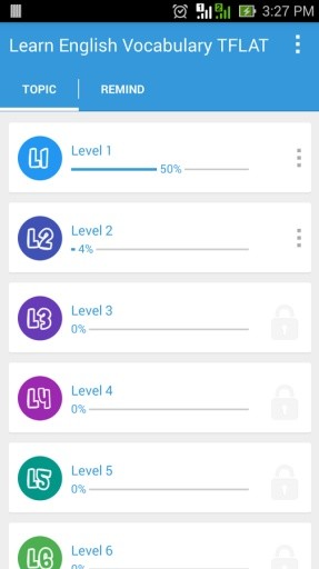 学习英语词汇-TFLAT截图4