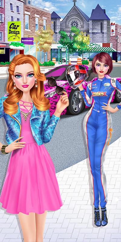 Fashion Car Salon - Girls Game截图1