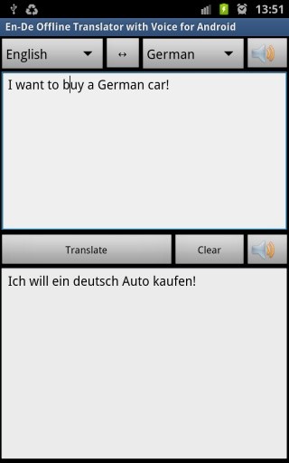 German Free Offline Translator截图1